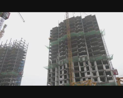 巢湖市首個鋼結構裝配式住宅小區首棟樓封頂