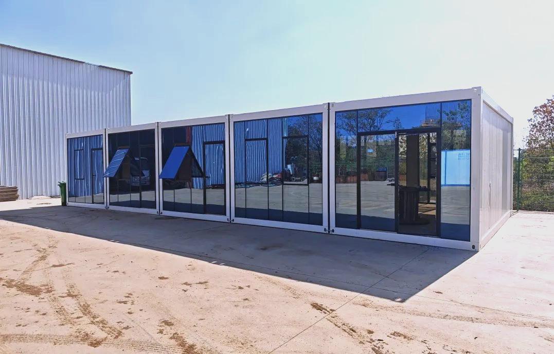 創(chuàng)新設(shè)計(jì)與卓越服務(wù)并行 麻城項(xiàng)目裝配式房屋及鋼結(jié)構(gòu)料棚圓滿完工